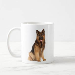 Deutscher Schäferhund, Tumbler-Wrap gerade Design, Kaffeetasse