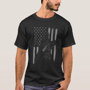 Deutscher Schäferhund Us Patriotische Amerikanisch T-Shirt