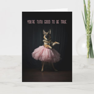 Deutscher Schäferhund Valentinstag Karte