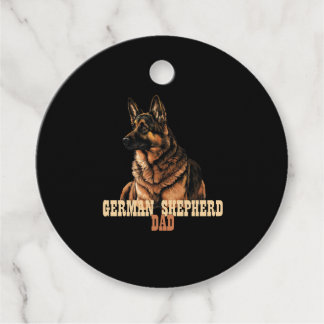 Deutscher Schäferhund Vater, GSD Vater Geschenkanhänger
