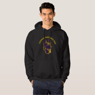 Deutscher Schäferhund-Vater Hoodie