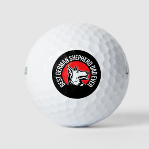 Deutscher Schäferhund-Vater, Hund-Vater Golfball