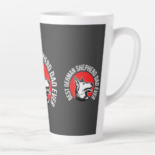 Deutscher Schäferhund-Vater, Hund-Vater Milchtasse