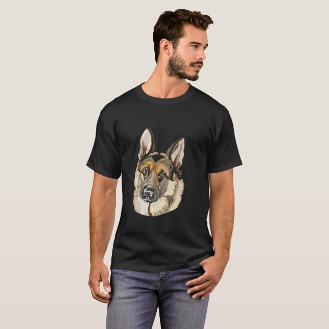 Deutscher Schäferhund, Verbündete T-Shirt (Vorne ganz)