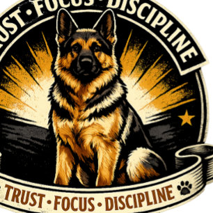 Deutscher Schäferhund Vertrauen Fokus Disziplin De T-Shirt