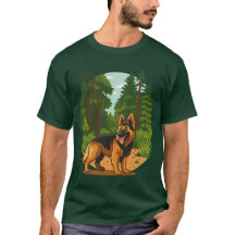 Deutscher Schäferhund Wald Abenteuer Hund