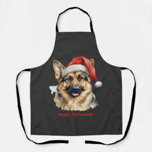 Deutscher Schäferhund Weihnachtsgeschenkideen Woof Schürze