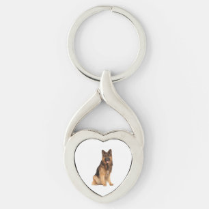 Deutscher Schäferhund, Wrap Straight Design,  Schlüsselanhänger