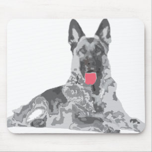 Deutscher Schwarz Mousepad