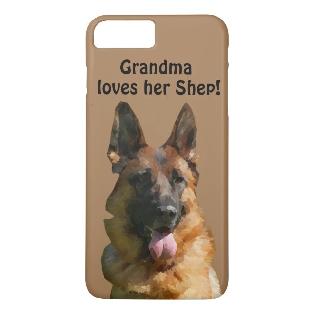 Deutscher Shepherd iPhone 8 Plus Fall Case-Mate iPhone Hülle (Rückseite)
