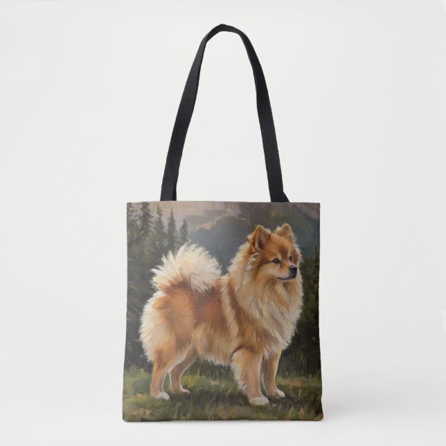 Deutscher Spitz Tasche (Vorderseite)