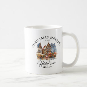 Deutscher Weihnachtsmarkt, Weihnachtszeit Deutschl Kaffeetasse
