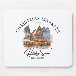 Deutscher Weihnachtsmarkt, Weihnachtszeit Deutschl Mousepad