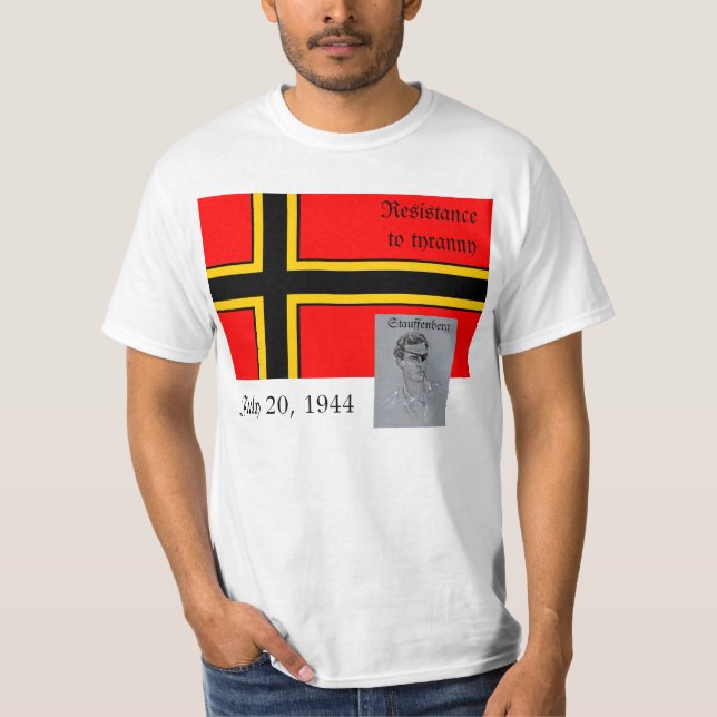 Deutscher Widerstand-Weltkrieg 2 T-Shirt (Vorderseite)