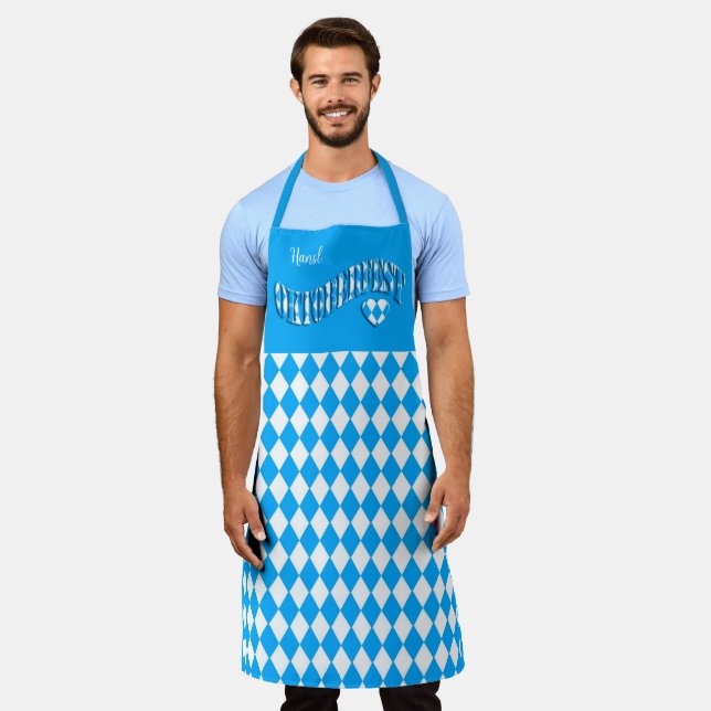 Deutsches Bierfestival Individuelle Name Oktoberfe Schürze (Getragen)