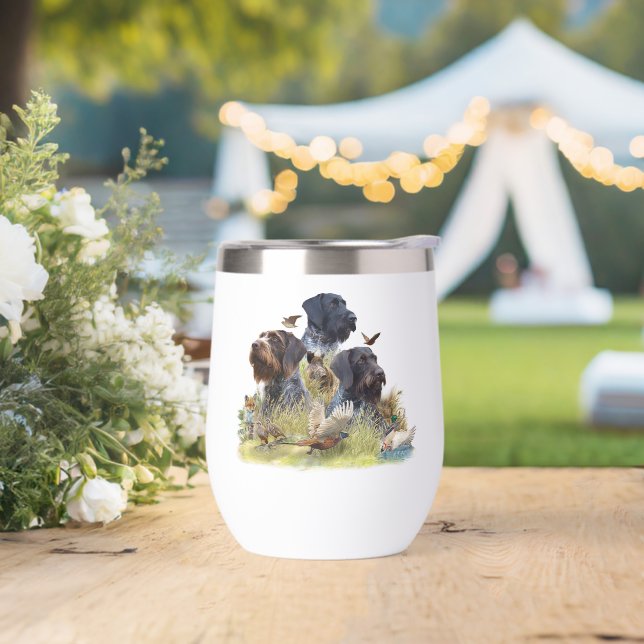 Deutsches Drahthaar Pointer (Hochzeit)