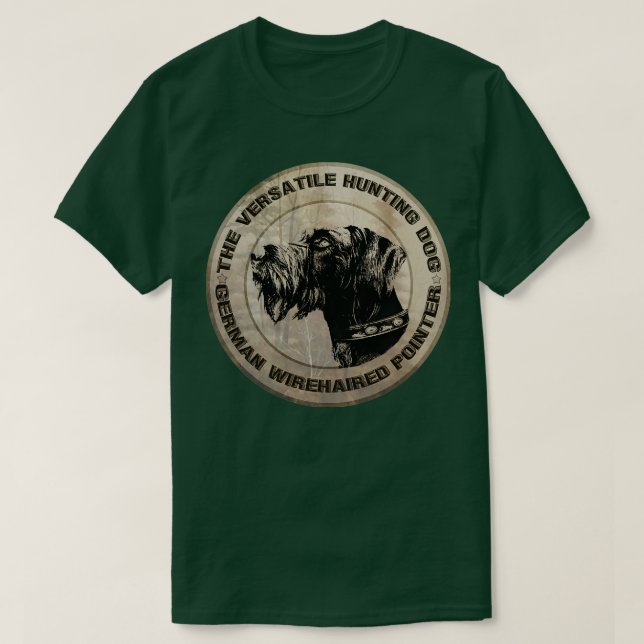 Deutsches Drahthaar Pointer 29 T-Shirt (Design vorne)