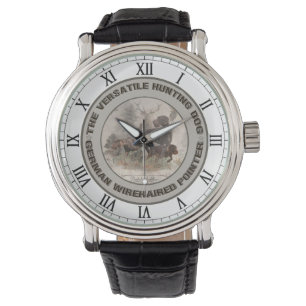 Deutsches Drahthaar Pointer Armbanduhr