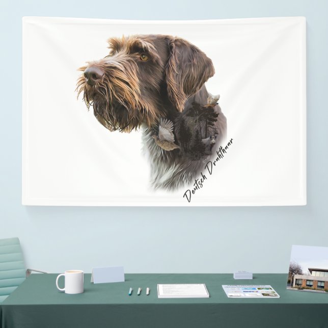 Deutsches Drahthaar Pointer Banner (Messe)