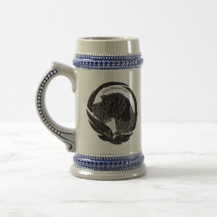 Deutsches Drahthaar Pointer Bierglas