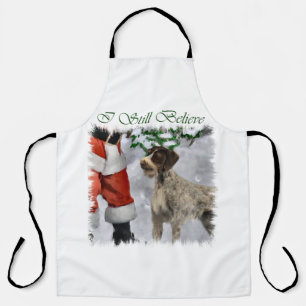 Deutsches Drahthaar Pointer Christmas Schürze