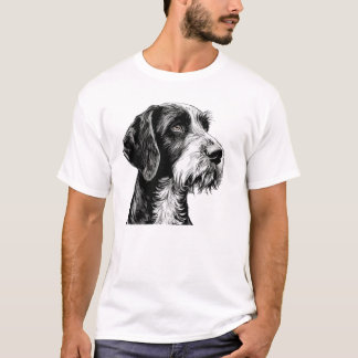 Deutsches Drahthaar Pointer Dog T-Shirt