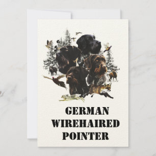 Deutsches Drahthaar Pointer Einladung