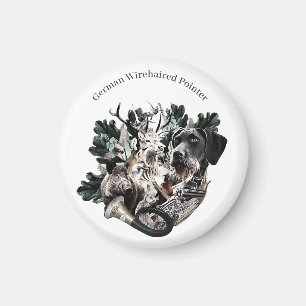 Deutsches Drahthaar Pointer Magnet