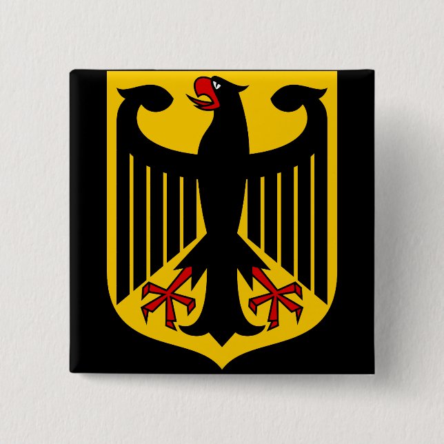 deutsches Emblem Button (Vorderseite)