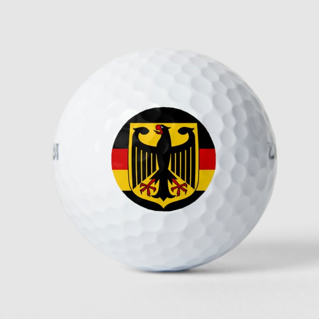 deutsches Emblem Golfball (Vorderseite)