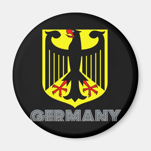 Deutsches Emblem Magnet (Vorne)