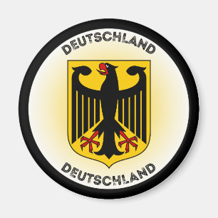 Deutsches Erbe-Emblem Magnet