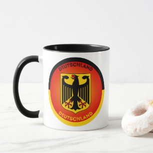 Deutsches Erbe-Emblem Tasse