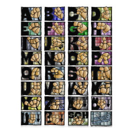 Deutsches Fingeralphabet 3 (2025) Fotodruck