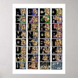 Deutsches Fingeralphabet 3 (2025) Poster