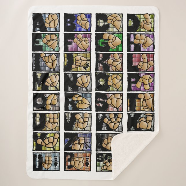 Deutsches Fingeralphabet 3 (2025) Sherpadecke (Vorderseite)