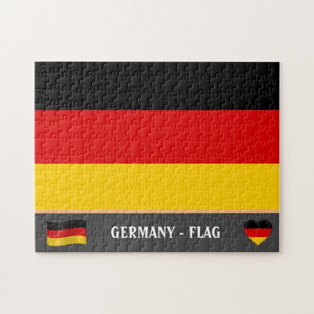 Deutsches Flaggenland / Deutschland (Horizontal)
