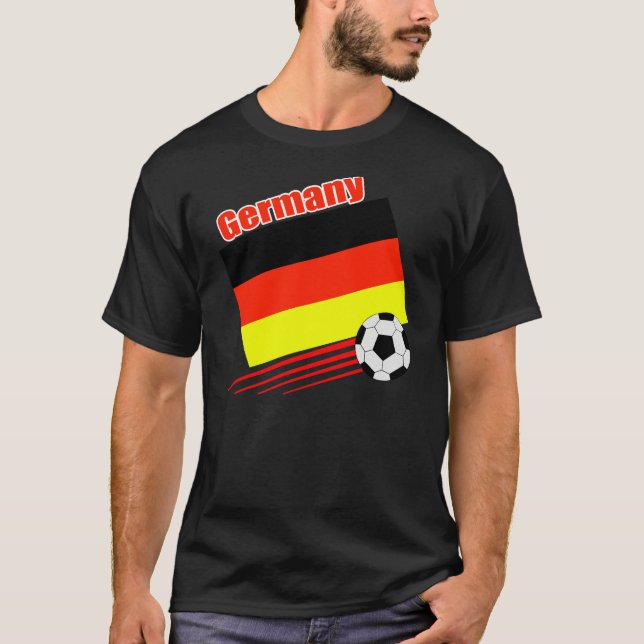 Deutsches Fußball-Team T-Shirt (Vorderseite)