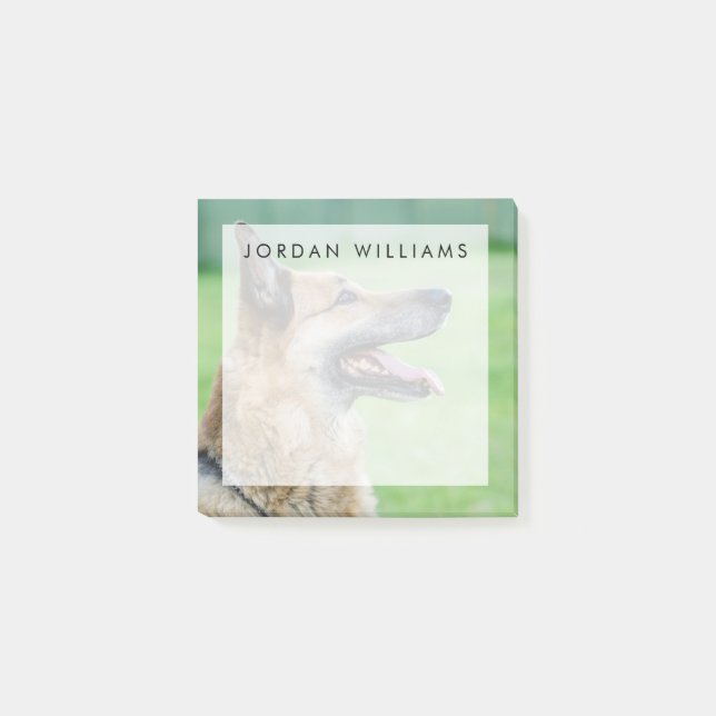 Deutsches Hirtenbild Post-it Klebezettel (Vorderseite)