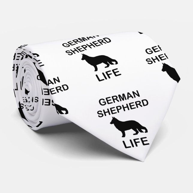 Deutsches Hirtenleben Krawatte (Gerollt)