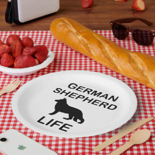Deutsches Hirtenleben Pappteller
