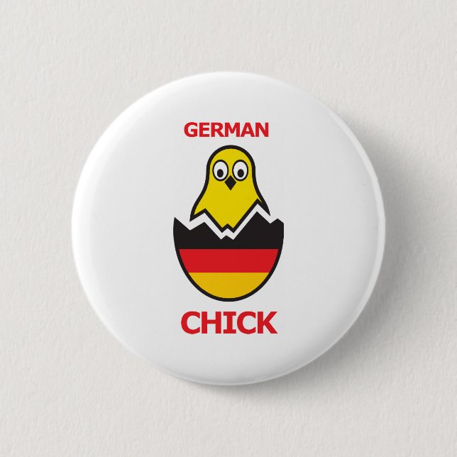 Deutsches Küken Button (Vorderseite)