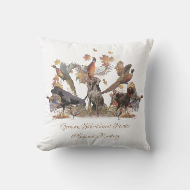 Deutsches Kurzzeiterband Kissen (Vorderseite)
