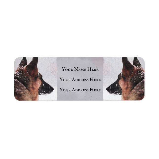 Deutsches Schäferwasser im Winter (Vorne)