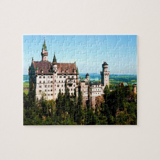 Deutsches Schloss-Puzzlespiel (Horizontal)