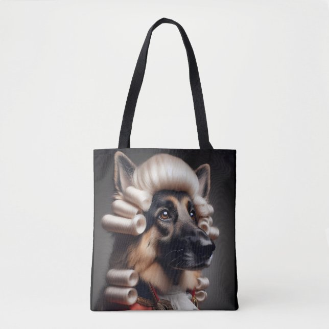 Deutsches Shepparade Portrait Museum Meisterwerk M Tasche (Vorderseite)