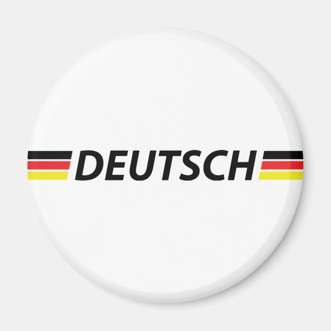 deutsches Symbol Magnet (Vorne)