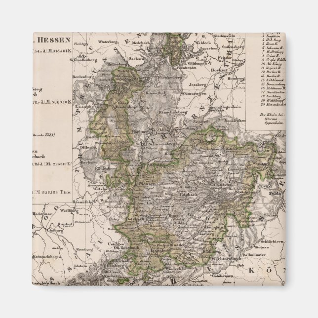 Deutschland 12 magnet (Vorne)
