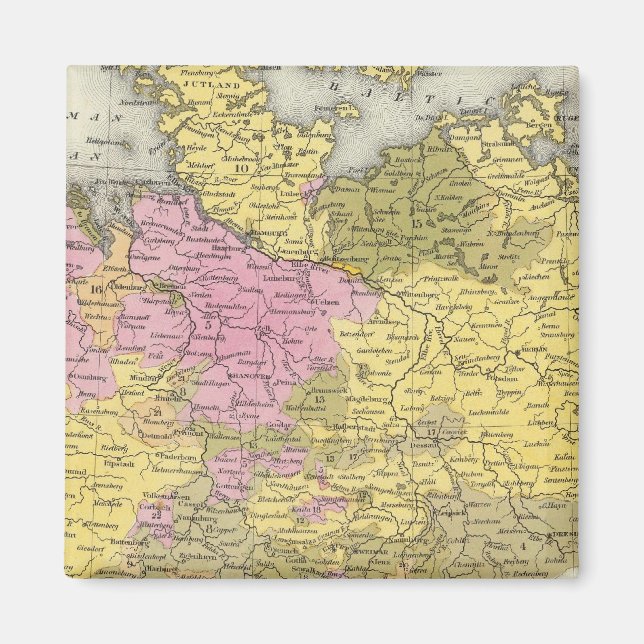 Deutschland 13 magnet (Vorne)