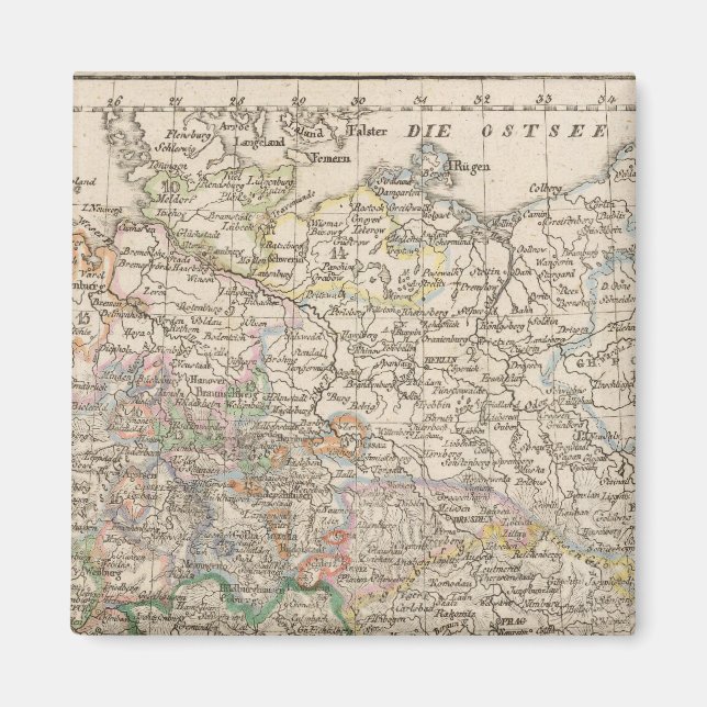 Deutschland 14 magnet (Vorne)